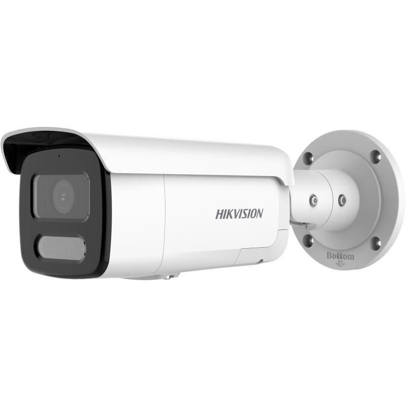 DS-2CD2T87G2H-LISU/SL(2.8mm)(eF) 8MPix IP Bullet Hybrid ColorVu AcuSense kamera; LED/IR 60m, WDR 130dB, audio, alarm, I