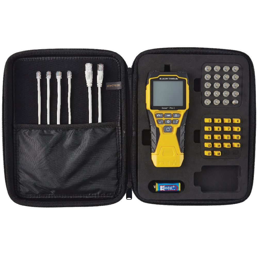 LAN TESTER - VDV Scout® Pro 3 Tester Kit Locator - KLEIN TOOLS