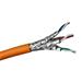 LEXI-Net instalační kabel Cat 6A S/FTP LSZH (B2ca) 500m cívka oranžový