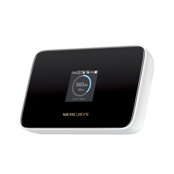 Modem TP-Link Mercusys MT115 LTE s WiFi 6 routerem, 1x slot SIM, 2,4GHz, baterka