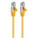 Premiumcord Patch kabel CAT 6a S-FTP, RJ45-RJ45, AWG 26/7 0,25m žlutá