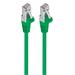 Premiumcord Patch kabel CAT6a S-FTP, RJ45-RJ45, AWG 26/7 1m zelený