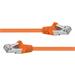 Premiumcord Patch kabel CAT6a S-FTP, RJ45-RJ45, AWG 26/7 3m oranžová