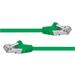 Premiumcord Patch kabel CAT6a S-FTP, RJ45-RJ45, AWG 26/7 3m zelený