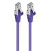 Premiumcord Patch kabel CAT6a S-FTP, RJ45-RJ45, AWG 26/7 7m fialová
