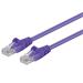 PremiumCord Patch kabel UTP RJ45-RJ45 CAT6 10m fialová