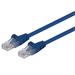 PremiumCord Patch kabel UTP RJ45-RJ45 level 5e 2m modrá