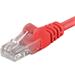 PremiumCord Patch kabel UTP RJ45-RJ45 level 5e 3m červená