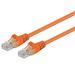 PremiumCord Patch kabel UTP RJ45-RJ45 level 5e 7m oranžová