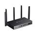 Router TP-Link DR3650v-4G VPN WiFi 6, 1x GWAN + 4x GLAN, 1x DSL, 2x FXS, USB, Omáda SDN