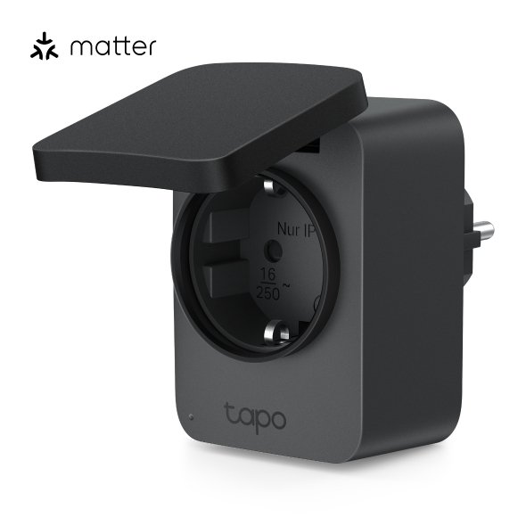 Chytrá zásuvka TP-Link Tapo P410M venkovní, regulace 230V přes IP, Cloud, WiFi, monitoring spotřeby