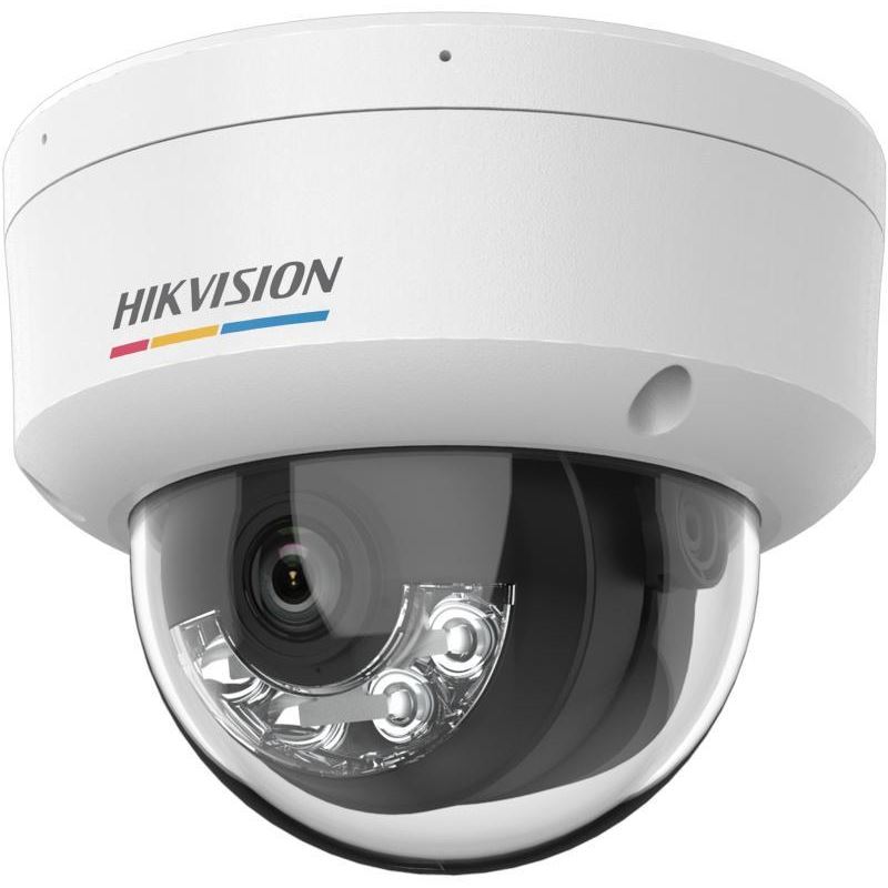 DS-2CD1127G2H-LIU(2.8mm) 2MPix IP Dome Hybrid ColorVu kamera; LED/IR 30m, mikrofon, IP67