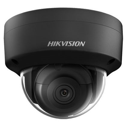 DS-2CD2145FWD-IS(BLACK)(2.8mm) 4MPix IP Dome kamera; IR 30m, Audio, Alarm, IP67, IK10, černá