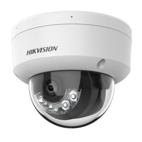 DS-2CD2183G2-LIS2U(2.8mm) 8MPix IP Dome Smart Hybrid Light AcuSense kamera; LED/IR 30m, audio, alarm, IP67, IK10