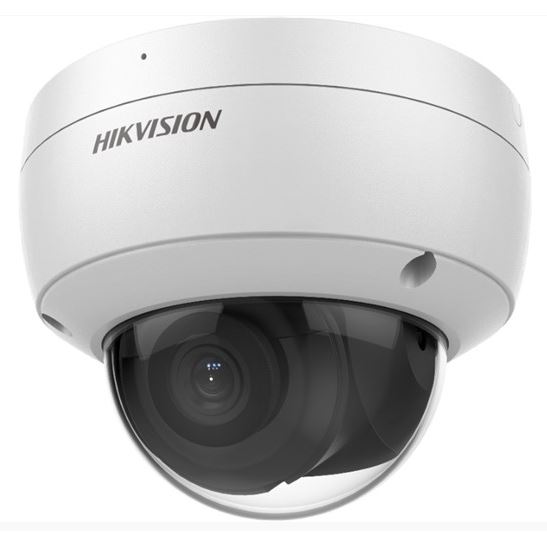 DS-2CD2186G2-ISU(2.8mm)(C) 8MPix IP Dome AcuSense kamera; IR 30m, Audio, Alarm, mikrofon, IK10