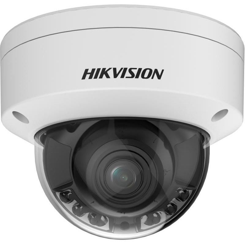 DS-2CD2787G2HT-LIZS(2.8-12mm)(eF) 8MPix IP Dome Hybrid ColorVu AcuSense kamera; LED/IR 40m, WDR 130dB, Audio, Alarm, IP
