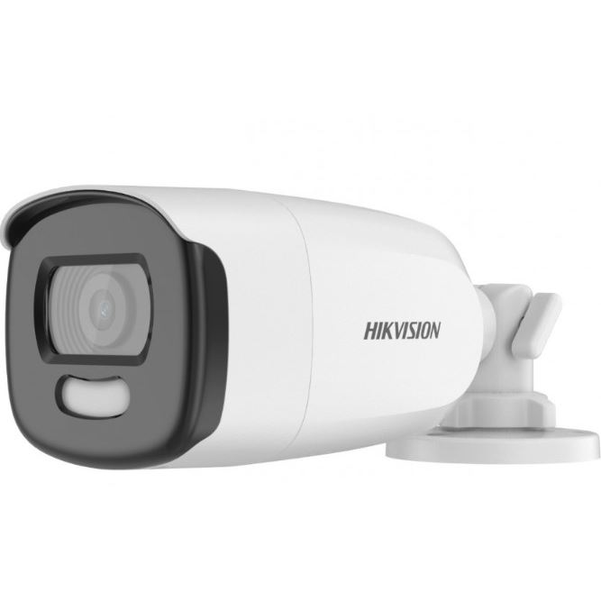 DS-2CE12HFT-E(2.8mm) 5MPix HDTVI Bullet ColorVu kamera; LED 40m, IP67, WDR 130dB, PoC