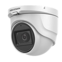 DS-2CE76H0T-ITMFS(2.8mm) 5MPix HDTVI Turret kamera; IR 30m, 4v1, IP67, mikrofon