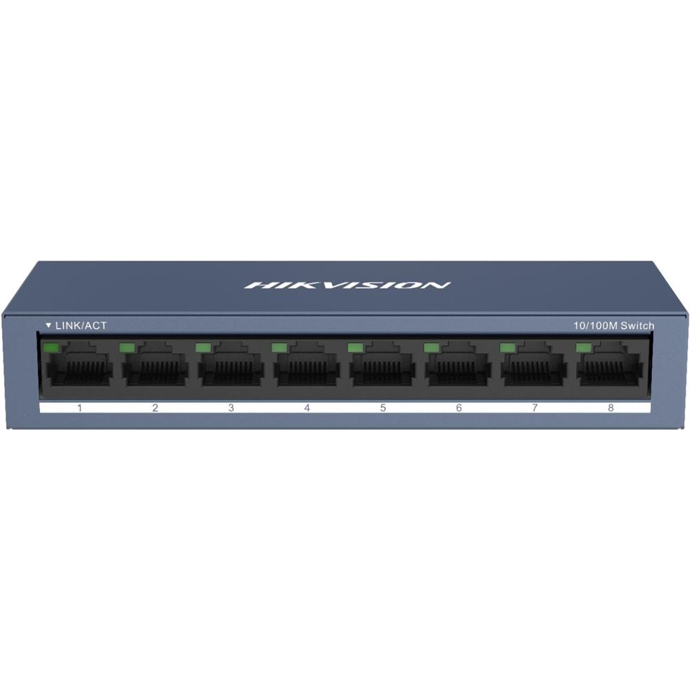 DS-3E0108-O Switch 8x10/100Mbps; bez PoE