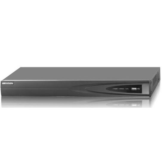 DS-7604NI-K1/4P(C)/alarm 4 kanálový NVR pro IP kamery (40Mb/80Mb); ALARM IN/OUT; Super PoE; 4K