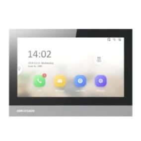 DS-KH8380-WTE1 7" IP bytový dotykový monitor; Wi-Fi; PoE