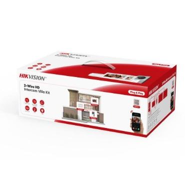 DS-KIS705EY/2Monitors Přednastavený kit videotelefonu, 2-drát HD, 2x bytový monitor+dveřní stanice+zdroj