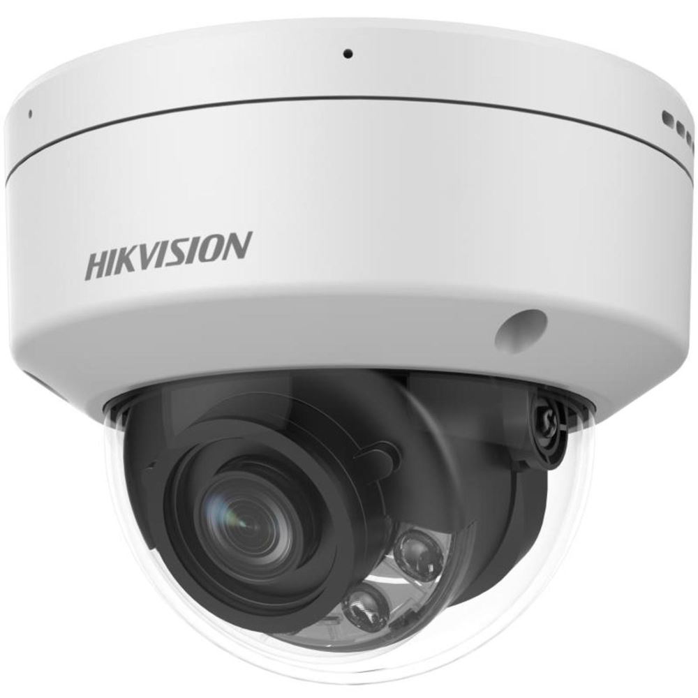 iDS-2CD5D47G2/V-XS(2.8mm)(O-STD) 4MPix IP Dome DeepinViewX kamera; LED/IR 40m, alarm, mikrofon, reproduktor, IP67, IK10