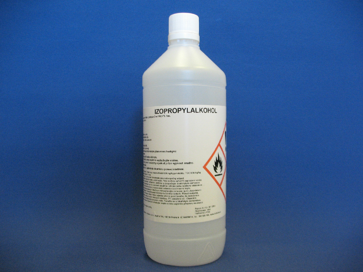 Isopropyl alkohol čistý min 99,9% 1000ml