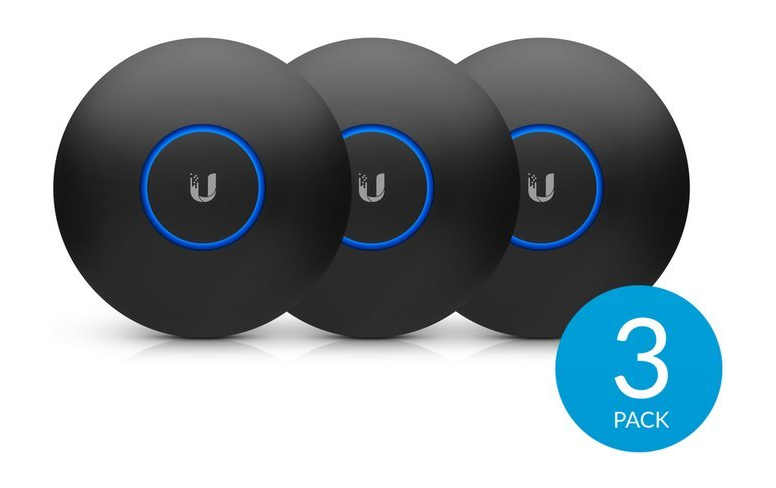Kryt Ubiquiti Networks UAP-nanoHD, černý motiv, 3 kusy