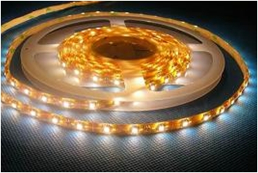 LED pásek 9,6W/ 1m, DC12V, one reel, IP65 - exteriér, WARM WHITE 5 m