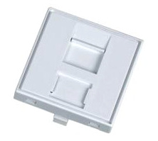 LEXI-Net Modul pro 1x keystone 45x45mm s prachovkou