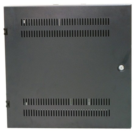 Lexi-Net nástěnný rozvaděč SOHO vertikální 19" 2U+4U, hloubka 17cm, černý