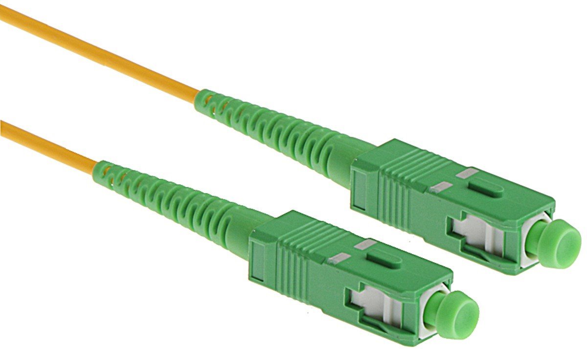 Lexi-Net Patch kabel 09/125, SC(APC)-SC(APC), 7m simplex (3mm)