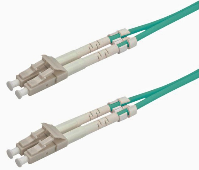 LEXI-Net Patch kabel 50/125, LC-LC OM3, 0,5m duplex