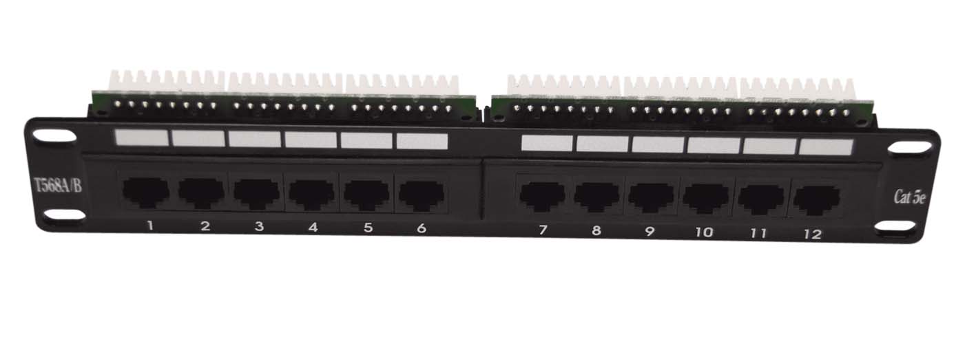LEXI-Net Patch panel 10" C5e 12Port 1U