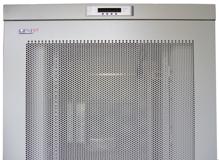 Perforované dveře pro rozvaděč LEXI 45U 600mm