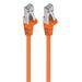 Premiumcord Patch kabel CAT6a S-FTP, RJ45-RJ45, AWG 26/7 1m oranžová