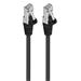 Premiumcord Patch kabel CAT6a S-FTP, RJ45-RJ45, AWG 26/7 2m černá