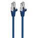 Premiumcord Patch kabel CAT6a S-FTP, RJ45-RJ45, AWG 26/7 3m modrá