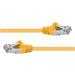 Premiumcord Patch kabel CAT6a S-FTP, RJ45-RJ45, AWG 26/7 5m žlutá