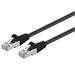 Premiumcord Patch kabel CAT6a S-FTP, RJ45-RJ45, AWG 26/7 7m černá
