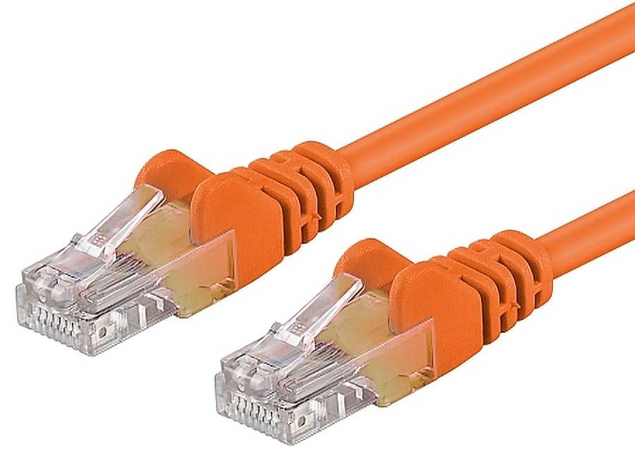 PremiumCord Patch kabel UTP RJ45-RJ45 CAT6 2m oranžová