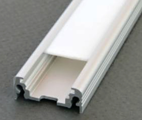 Profil hliníkový P1 povrchová montáž pro LED pásek délky 2M 8x20mm bez Difuzoru