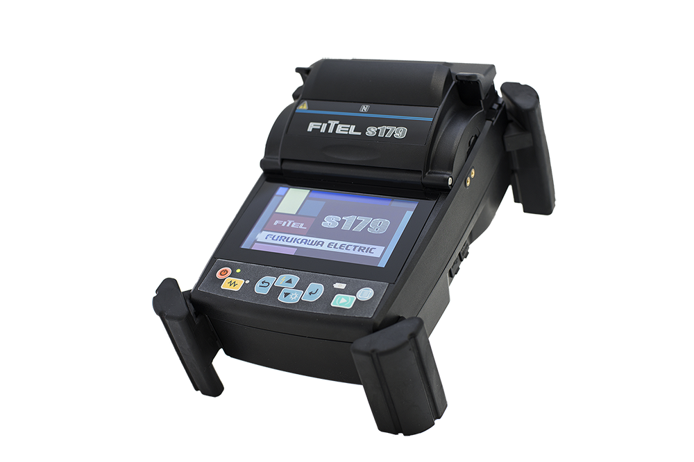 Svářečka FITEL S179A sestava s odnimatelnými držáky vláken