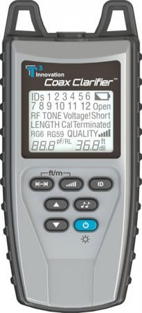 T3 Innovation - CC210 - Coax Clarifier - přístroj pro koax sítě