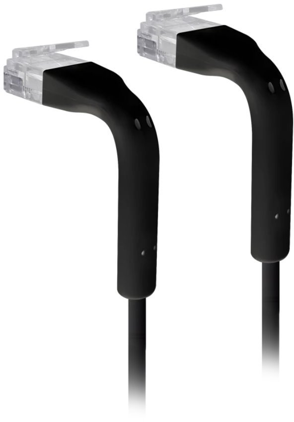 Ubiquiti U-Cable-Patch-0.3M-RJ45-BK, UniFi Ethernet Patch Kabel, 0.3m, Cat6, černý