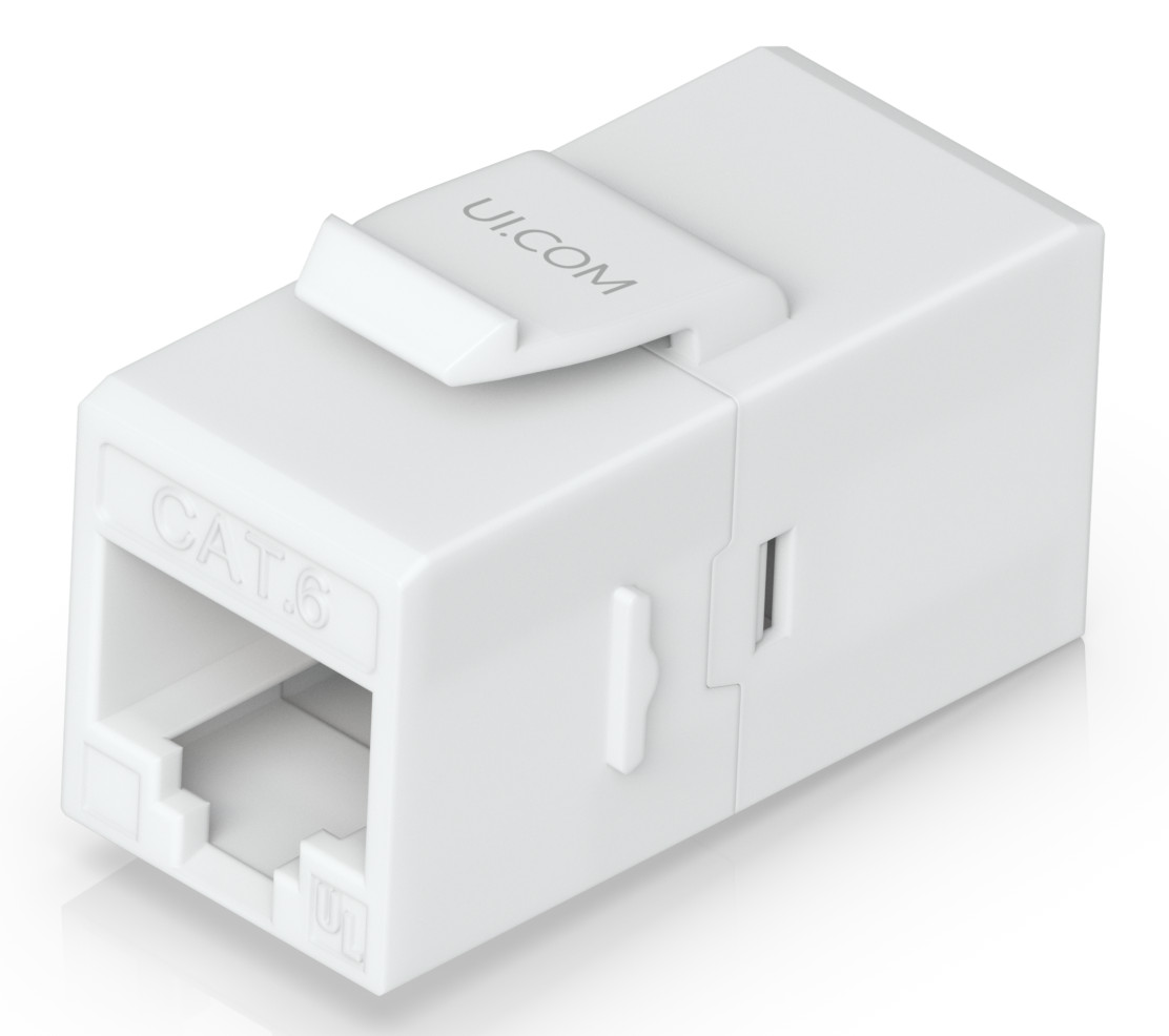 Ubiquiti UACC-Keystone-Coupler-C6 spojka RJ45 Cat6 (12ks)