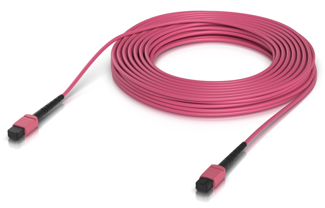 Ubiquiti UACC-OFC-MA-MPMP-15M - optický patch cord MPO-12 Type B UPC, Multi-mode OM4, 15m