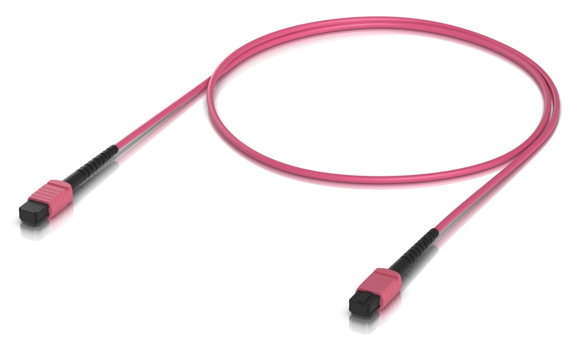 Ubiquiti UACC-OFC-MA-MPMP-1M-10 - optický patch cord MPO-12 Type B UPC, Multi-mode OM4, 1m, 10pack