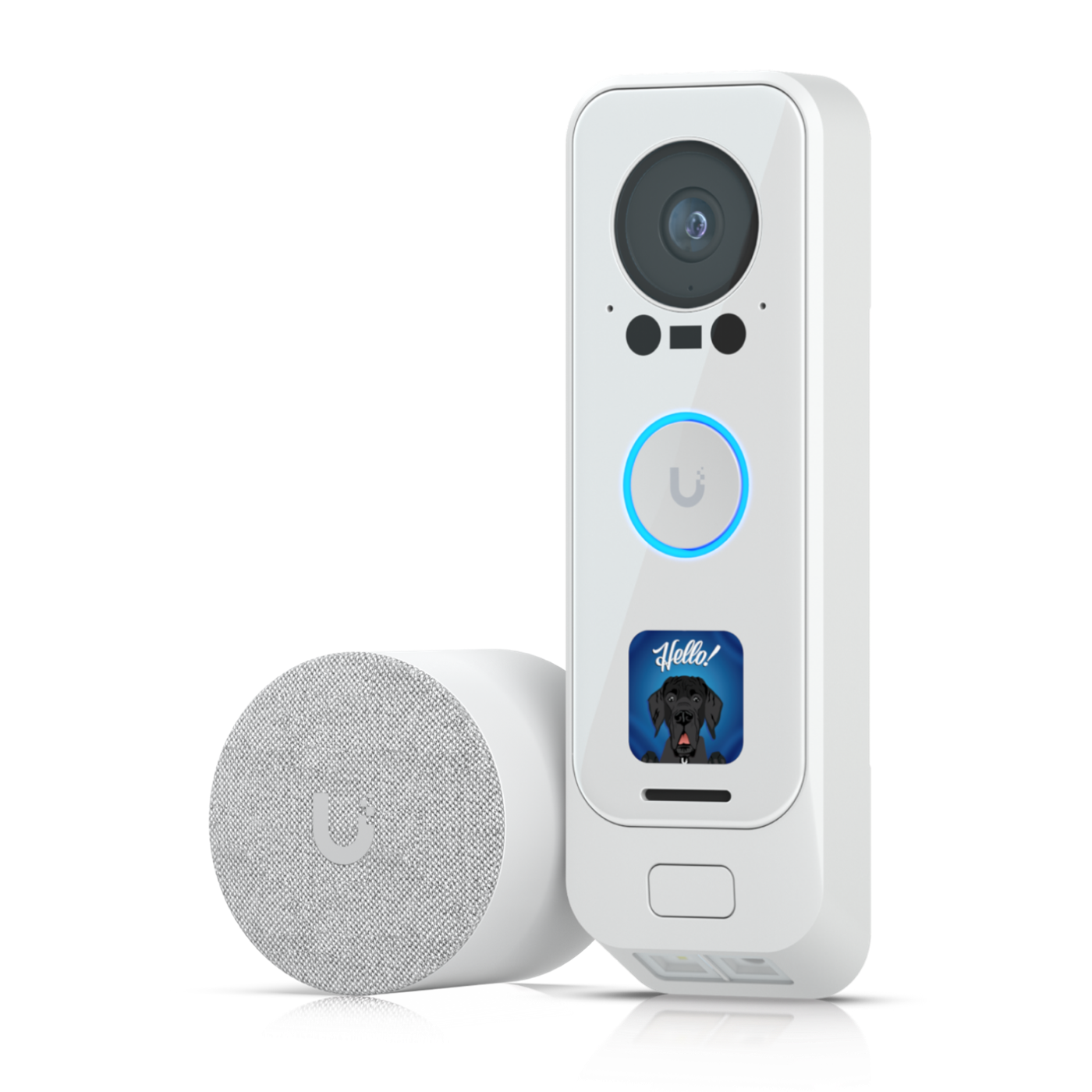 Ubiquiti UVC-G4 Doorbell Pro PoE Kit - UniFi Protect G4 Doorbell Professional PoE kit - bílá